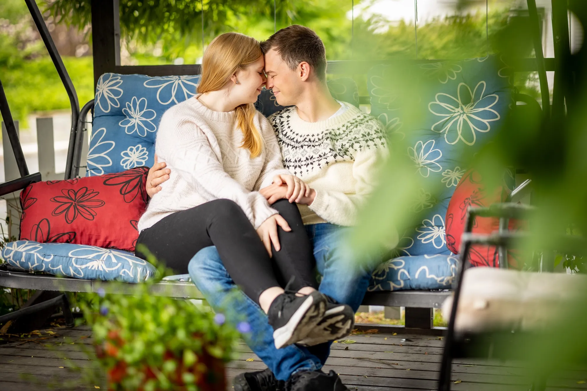Ranveig & Fredrik - Forlovelsesfoto på nydelige Inderøya