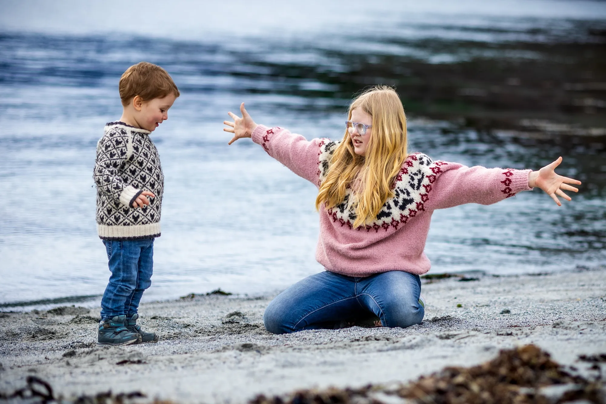  Amanda er verdens beste storesøster!  