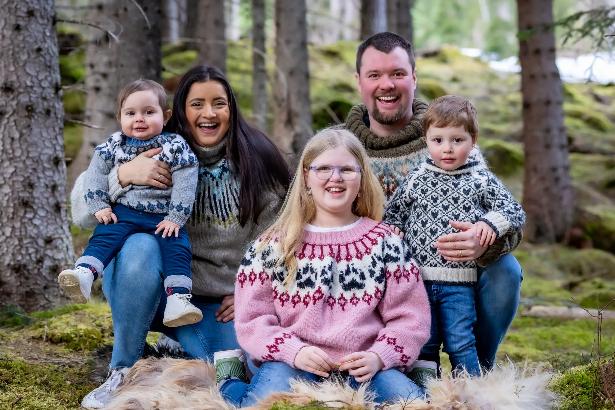  For en nydelig, spontan og energisk familie! <3  