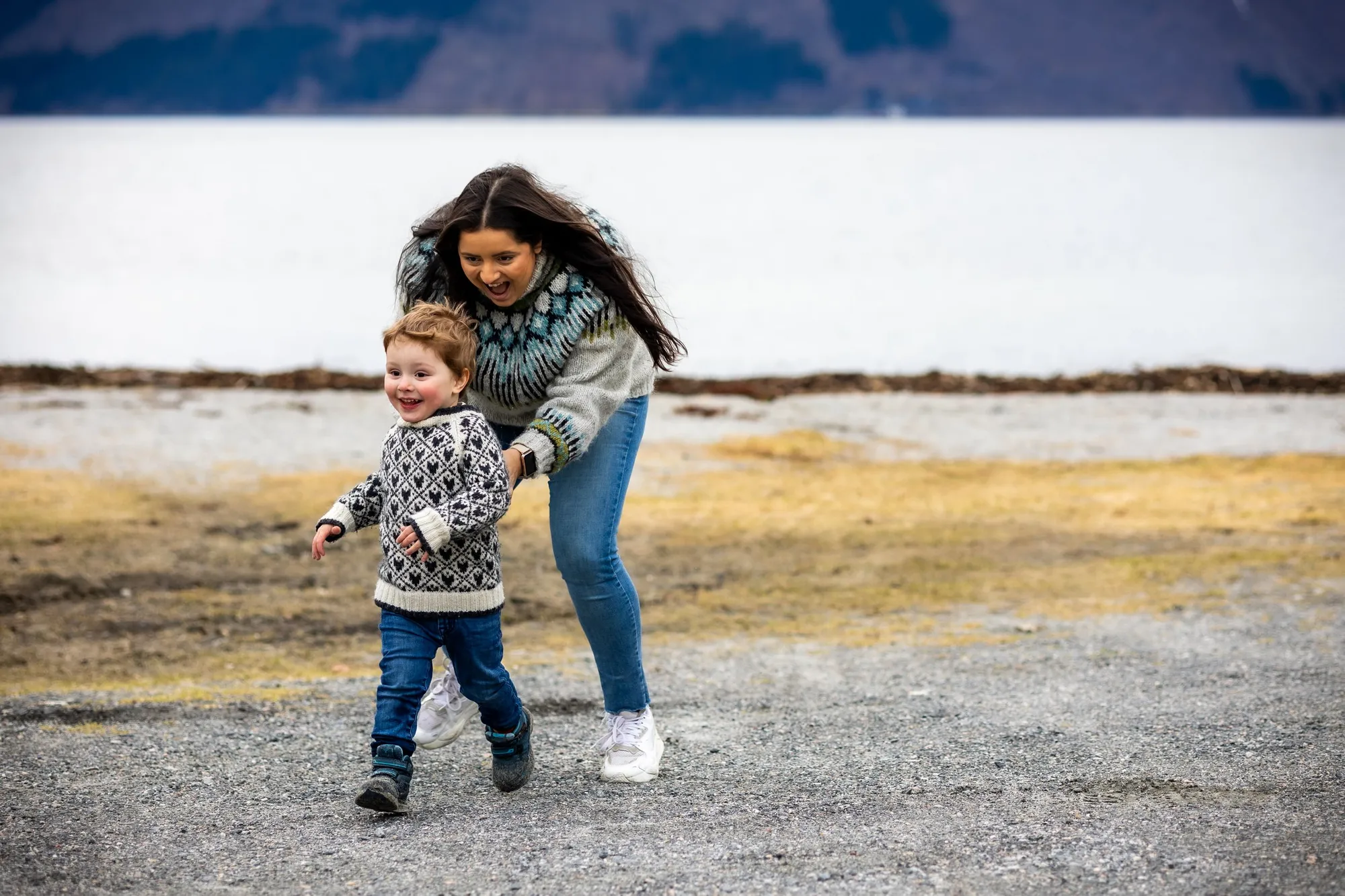  – Ikke ta meg da, mamma!!  