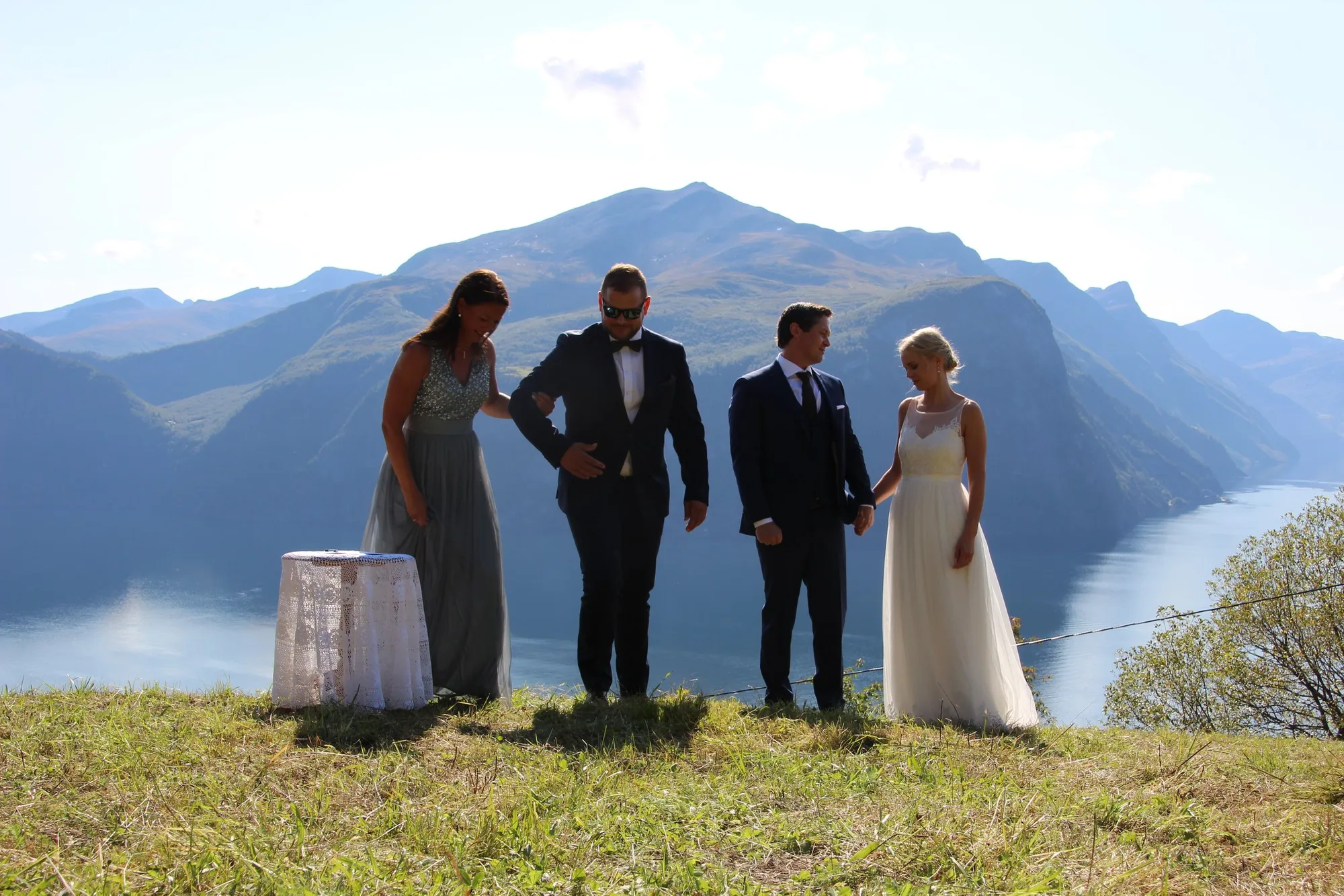  Forloverne (min søster og Joakims venn). FOTO: VISUELLA  