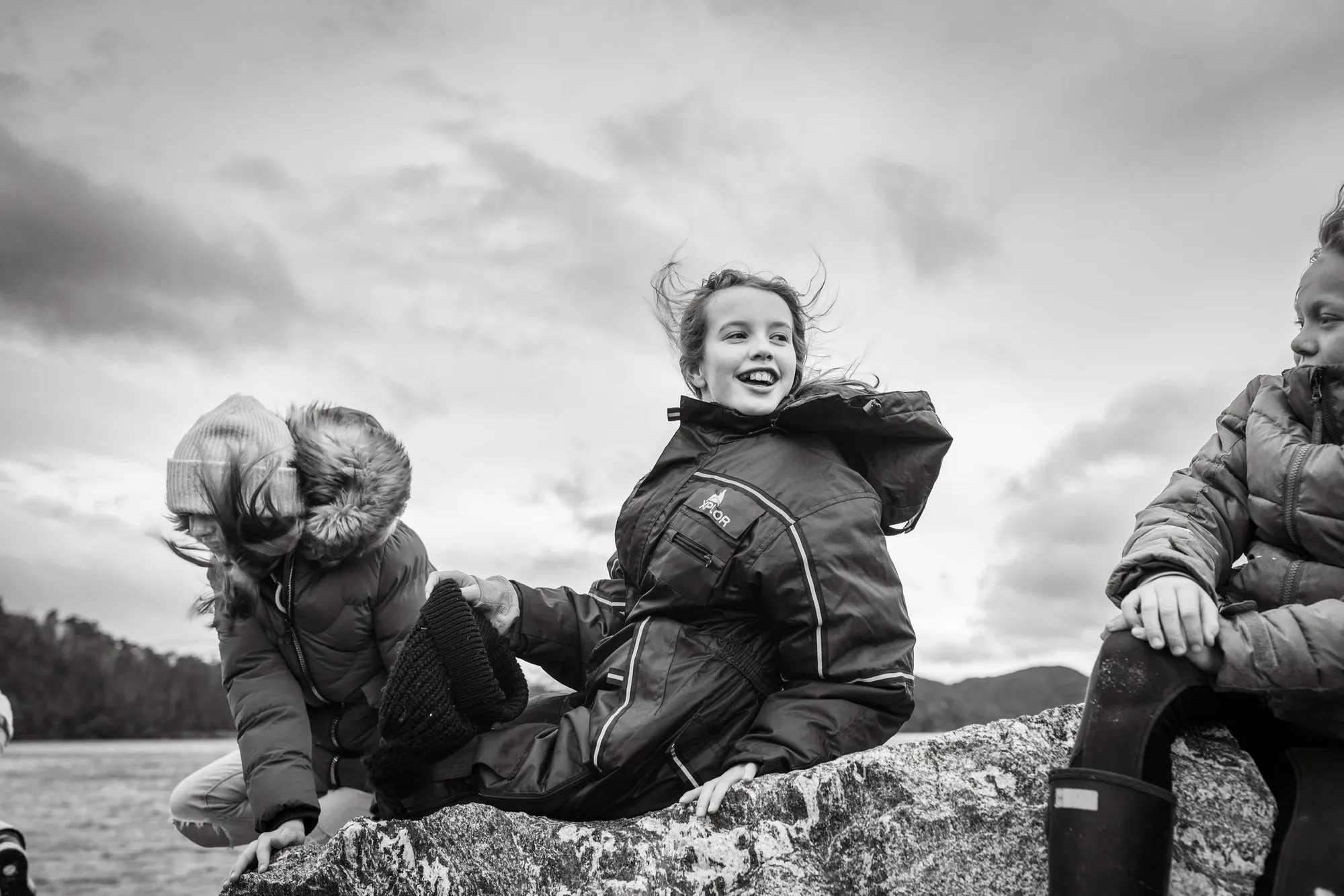  Bilde tatt til magasinet Familien. Reportasjen handlet om de kule kidsa på Ellingsøya som har “GFO” i stedet for “SFO” - GÅRDSFRITIDSORDNING!  