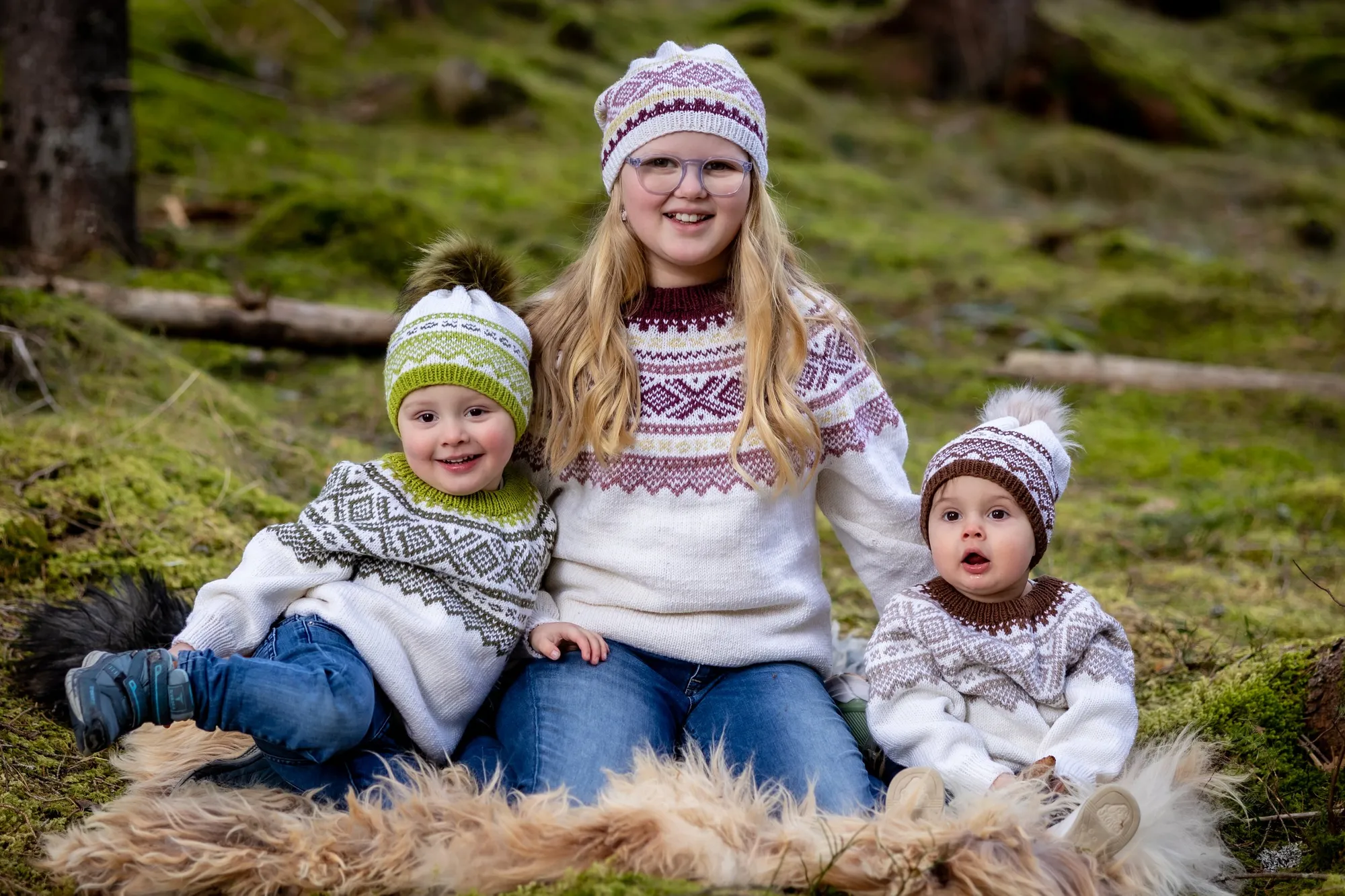  For en nydelig søskenflokk <3  