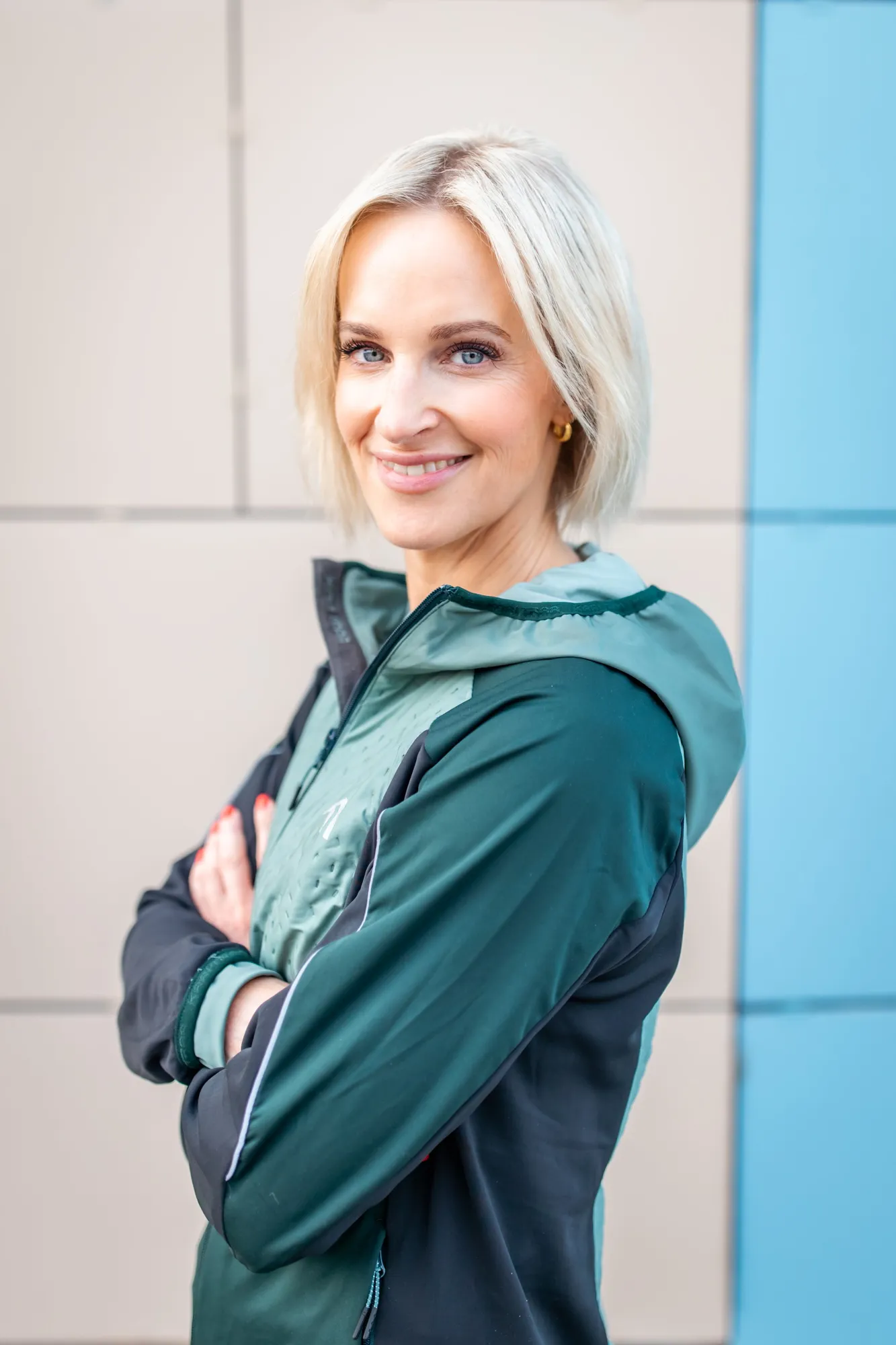  Jeg tok bilder av PT og danser Jeanette Wissiak til bruk i markedsføring. Foto: Marte Bjørgum  
