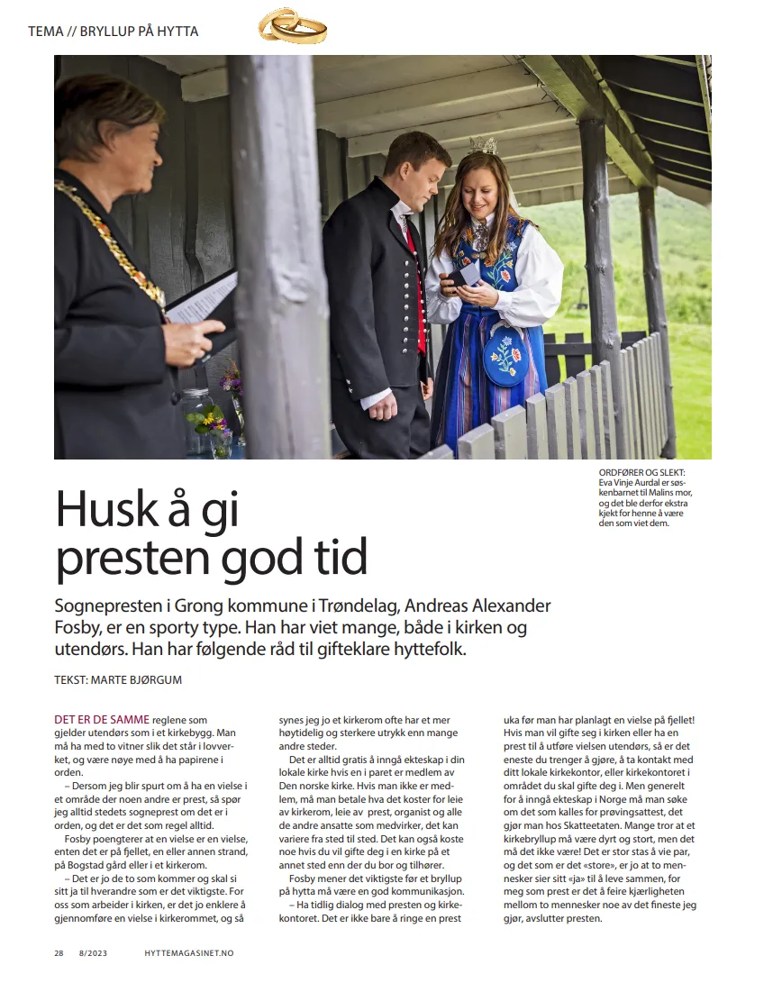 Prestens beste råd til brudeparet