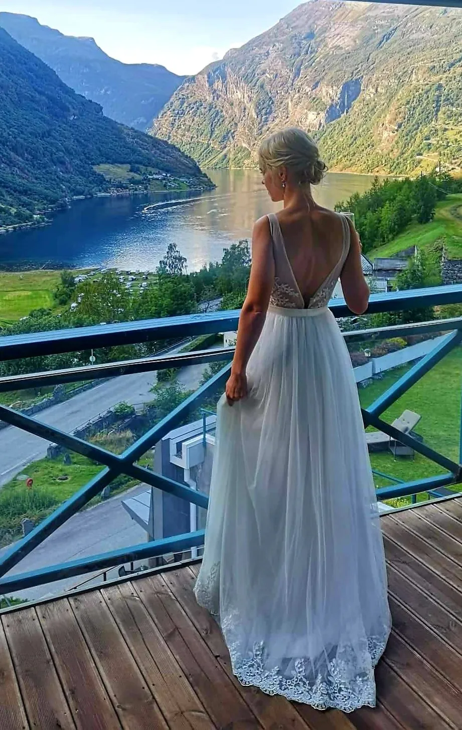  Fint i Geiranger. FOTO: Mona Høviskeland 
