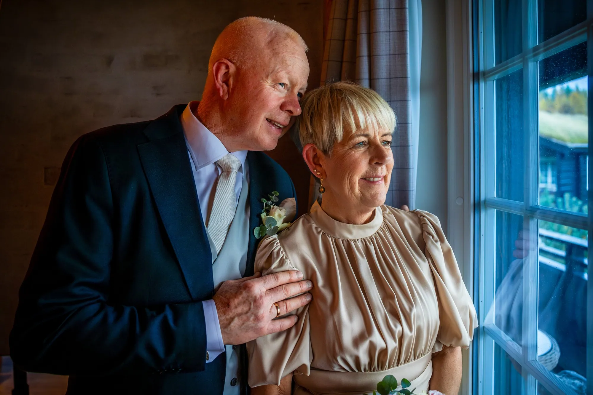 Øyeblikk fra en bryllupsdag, fotografert av Marte Bjørgum