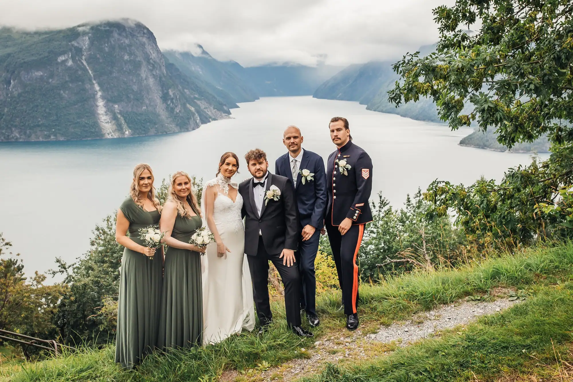 Øyeblikk fra en bryllupsdag, fotografert av Marte Bjørgum