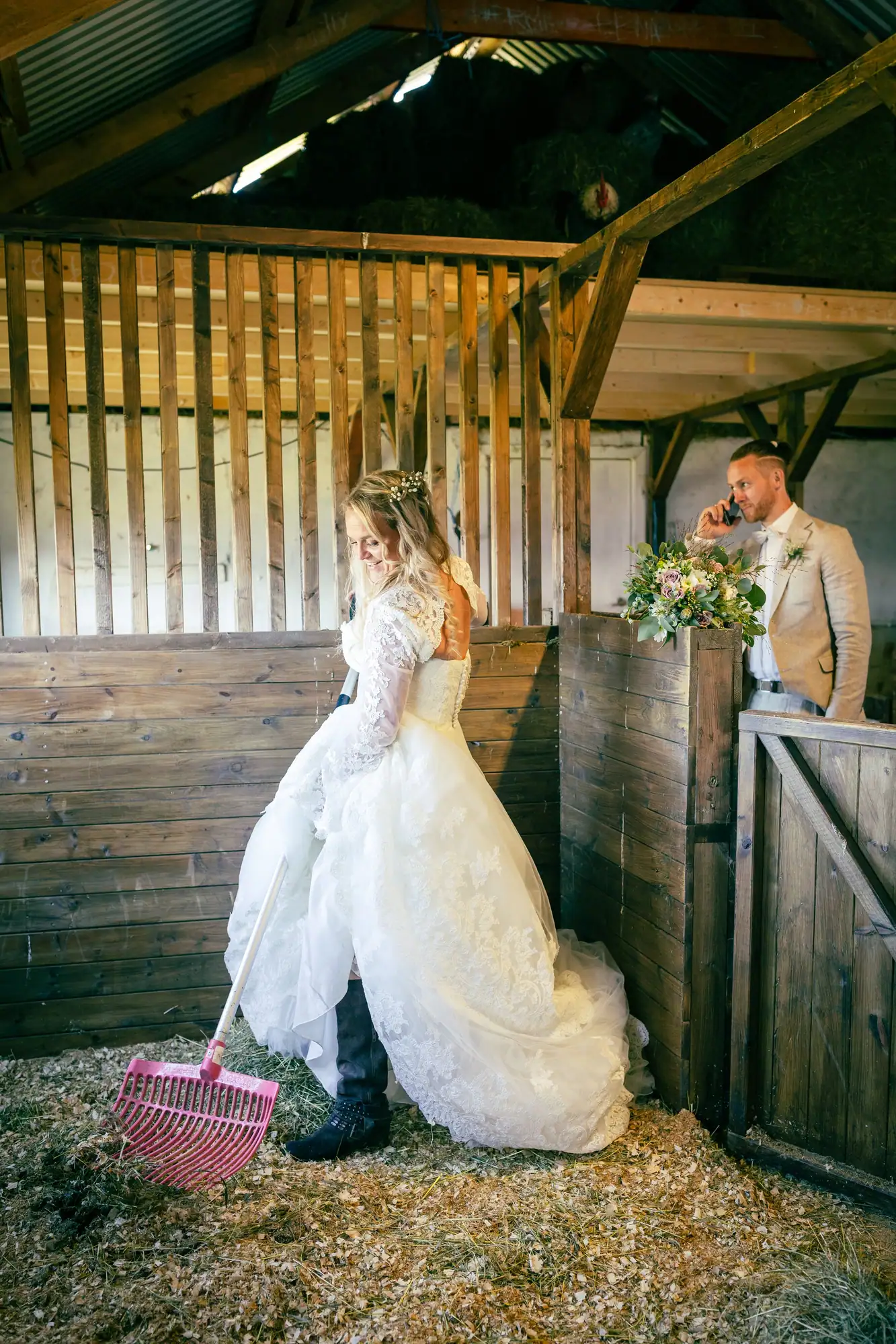 Øyeblikk fra en bryllupsdag, fotografert av Marte Bjørgum