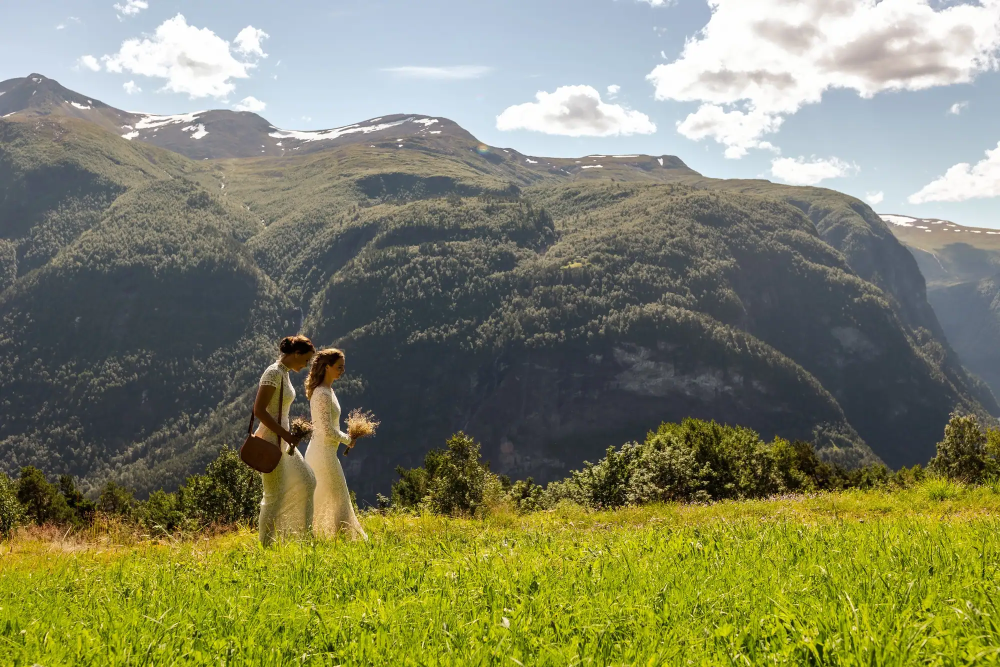 Øyeblikk fra en bryllupsdag, fotografert av Marte Bjørgum