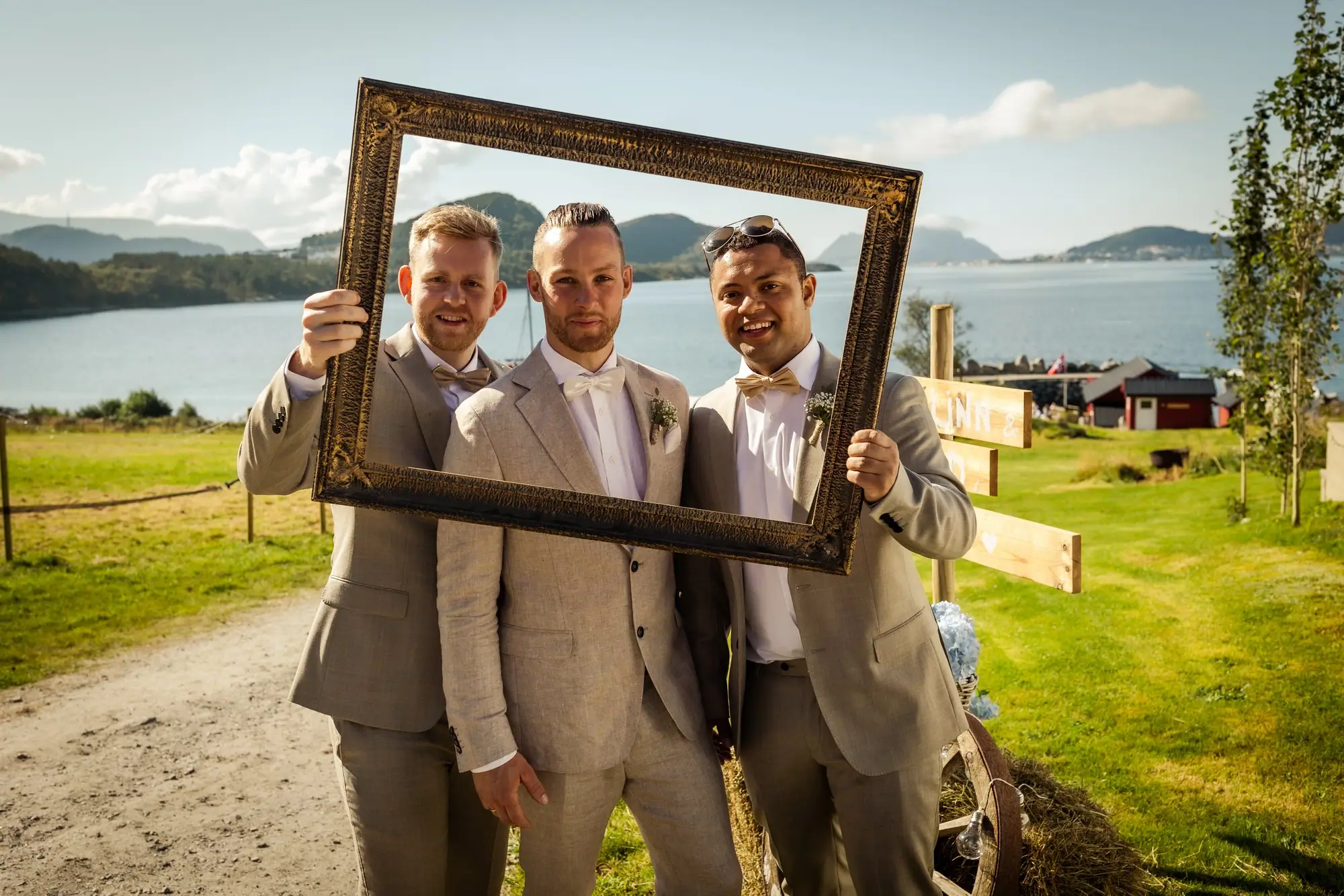 Øyeblikk fra en bryllupsdag, fotografert av Marte Bjørgum