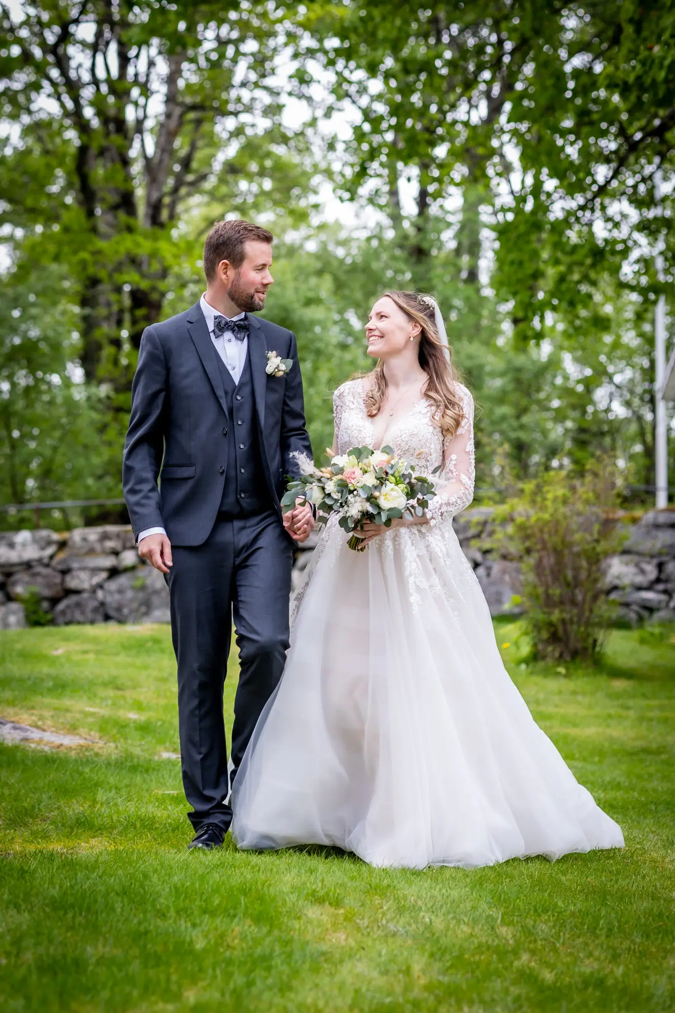 Fra bryllupet til Hanne & Espen, fotografert av Marte Bjørgum